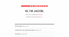 Desktop Screenshot of jacobian.org